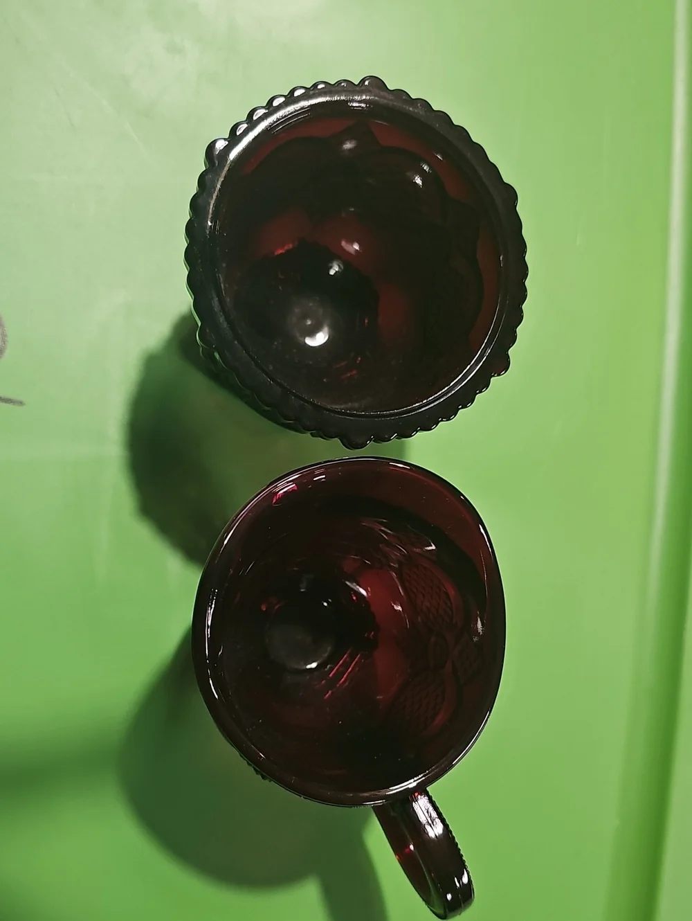Avon Cape Cod Creamer And Sugar Set